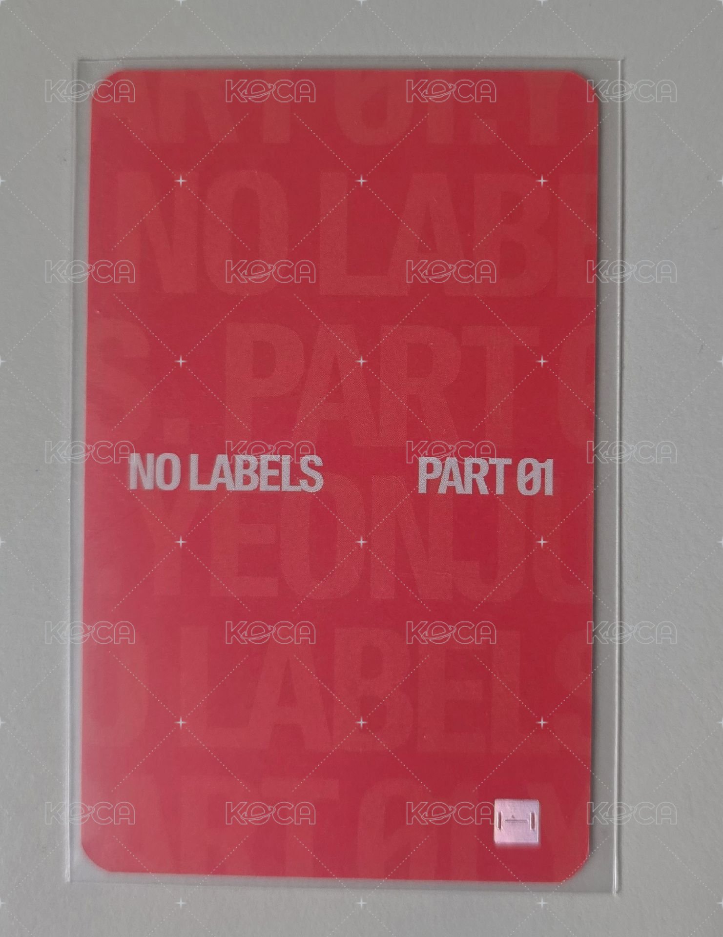捏臉竣+No labels B版