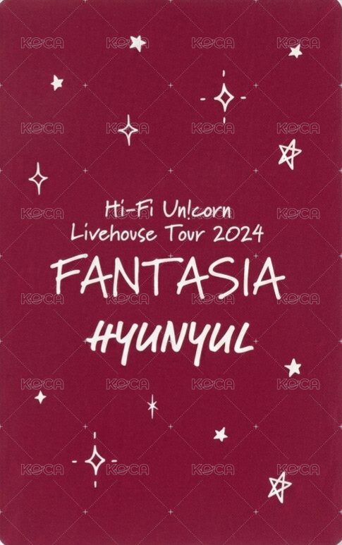 FANTASIA 隨機卡  背面