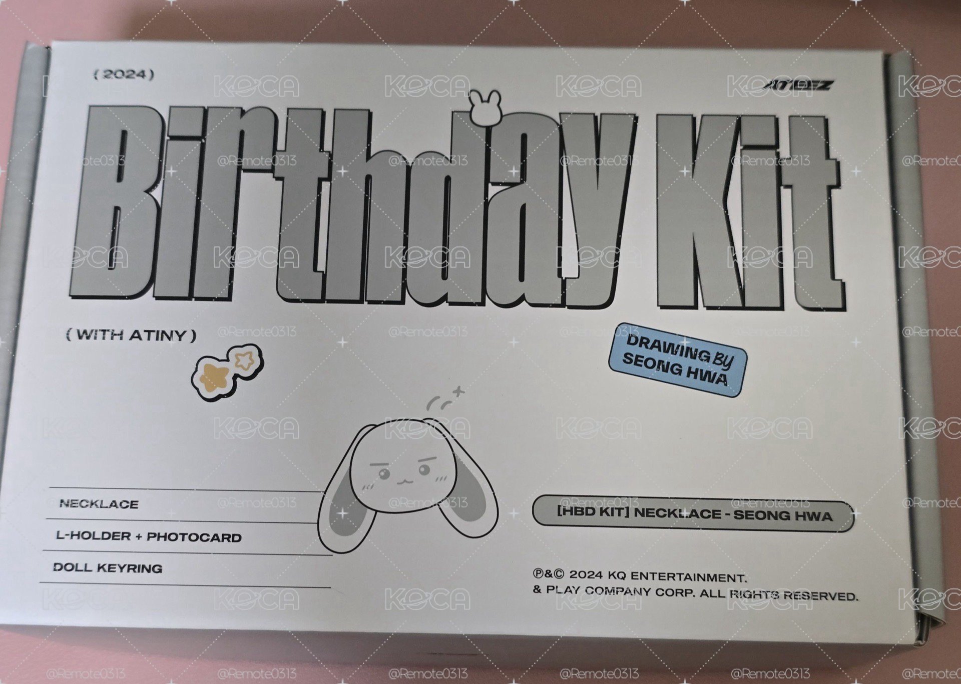 [HBD KIT]NECKLACE -SEONGHWA 生日禮盒