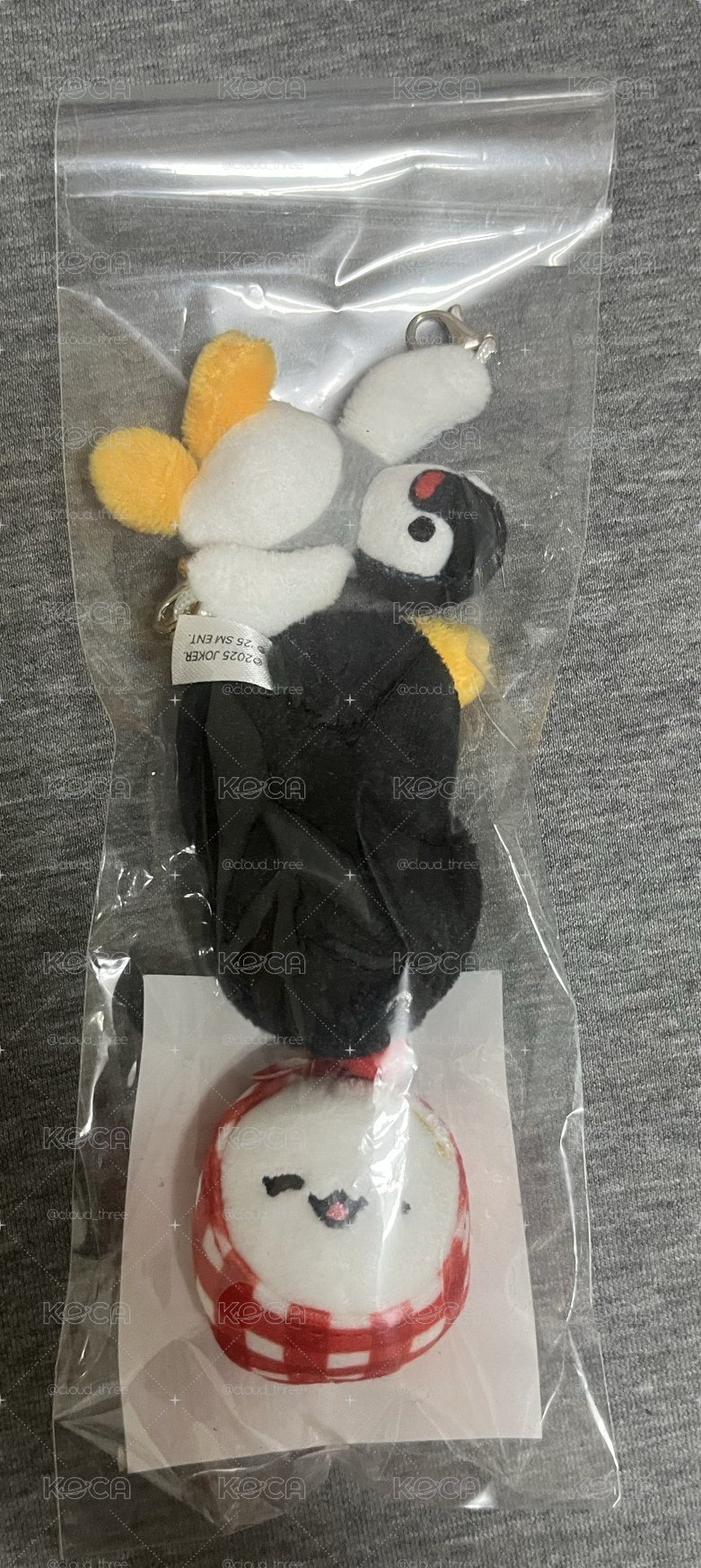 金太妍PINGU聯名 3隻小吊飾