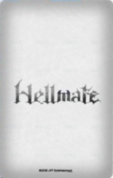 Hellmate 快閃店 小卡組 周邊卡  背面