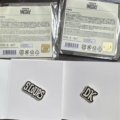 seventeen 2025日本飯咪周邊 pin 姓名徽章 喆 碩