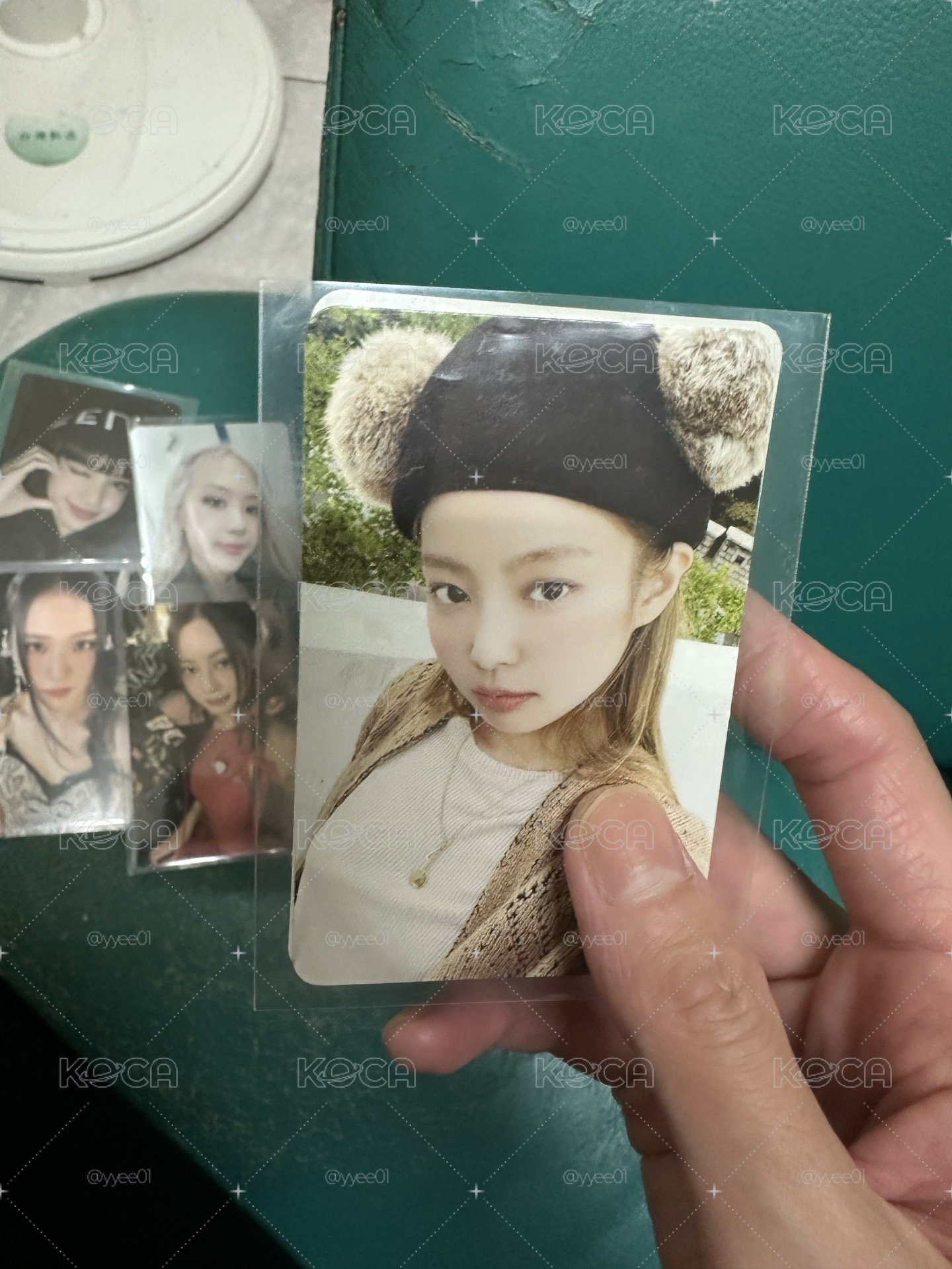 Blackpink born pink黑膠小卡4入一組