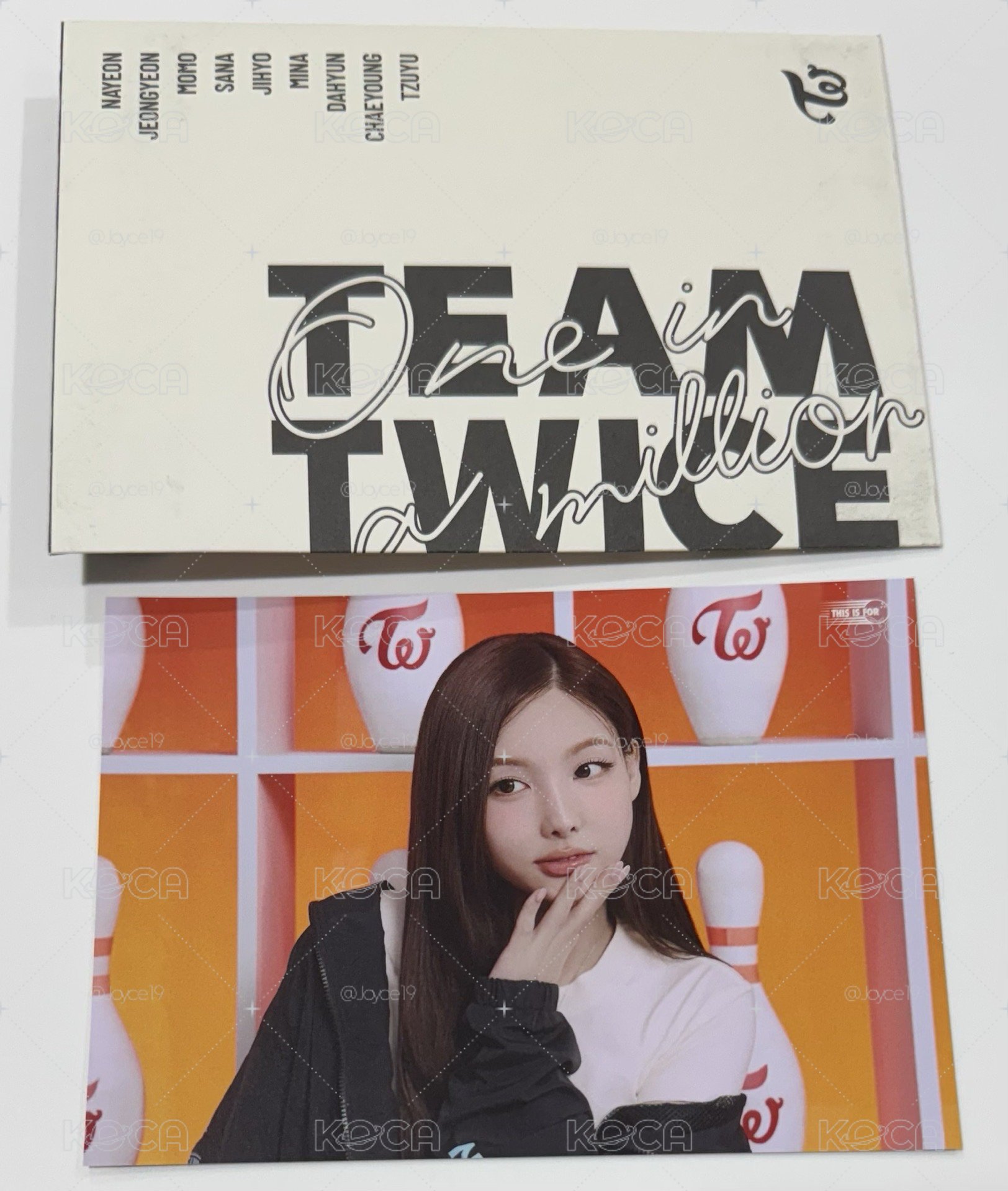 TWICE 新國立 隨機大卡 娜璉