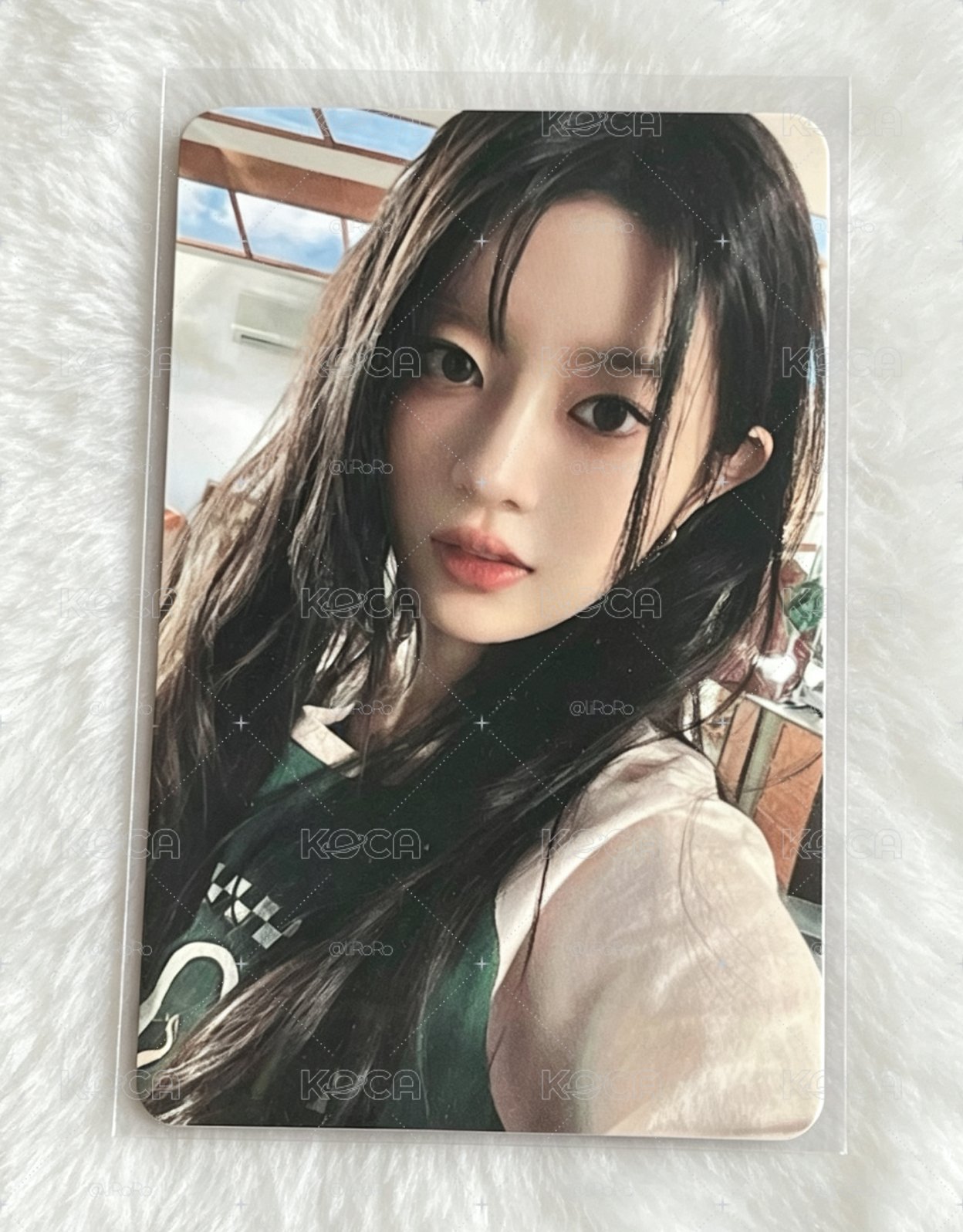 👾ILLIT MINJU SUPER REAL ME 愛豆驛站 3.0 簽售卡 中文卡背