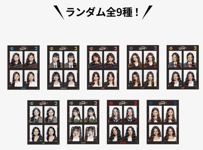 TWICE 新國立 證件照貼紙 定延
