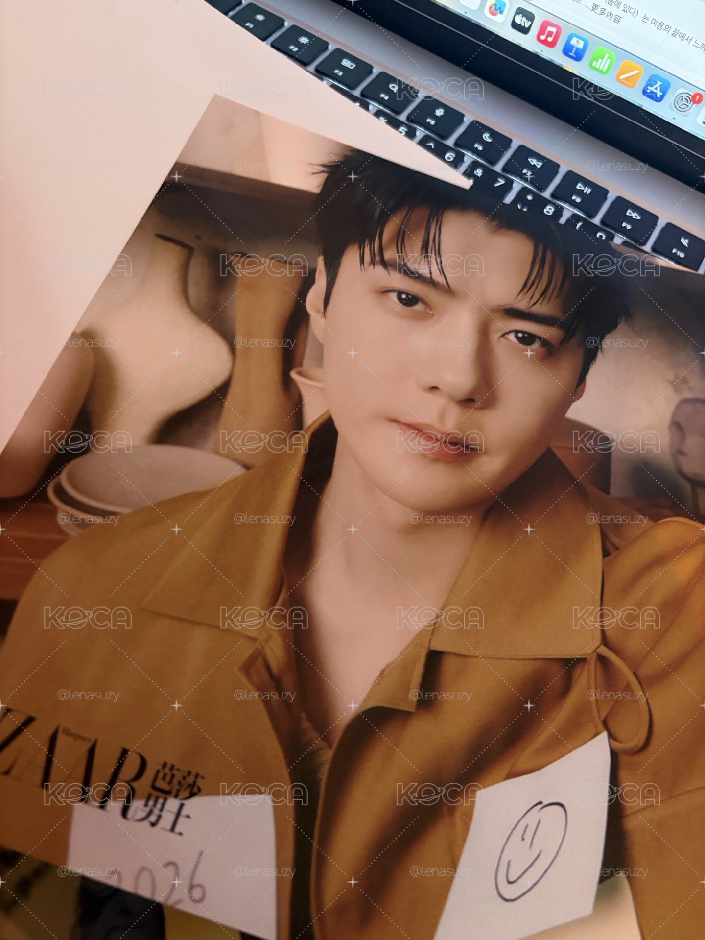 2026 世勳芭莎男士 雜誌C版本 送圖二大卡