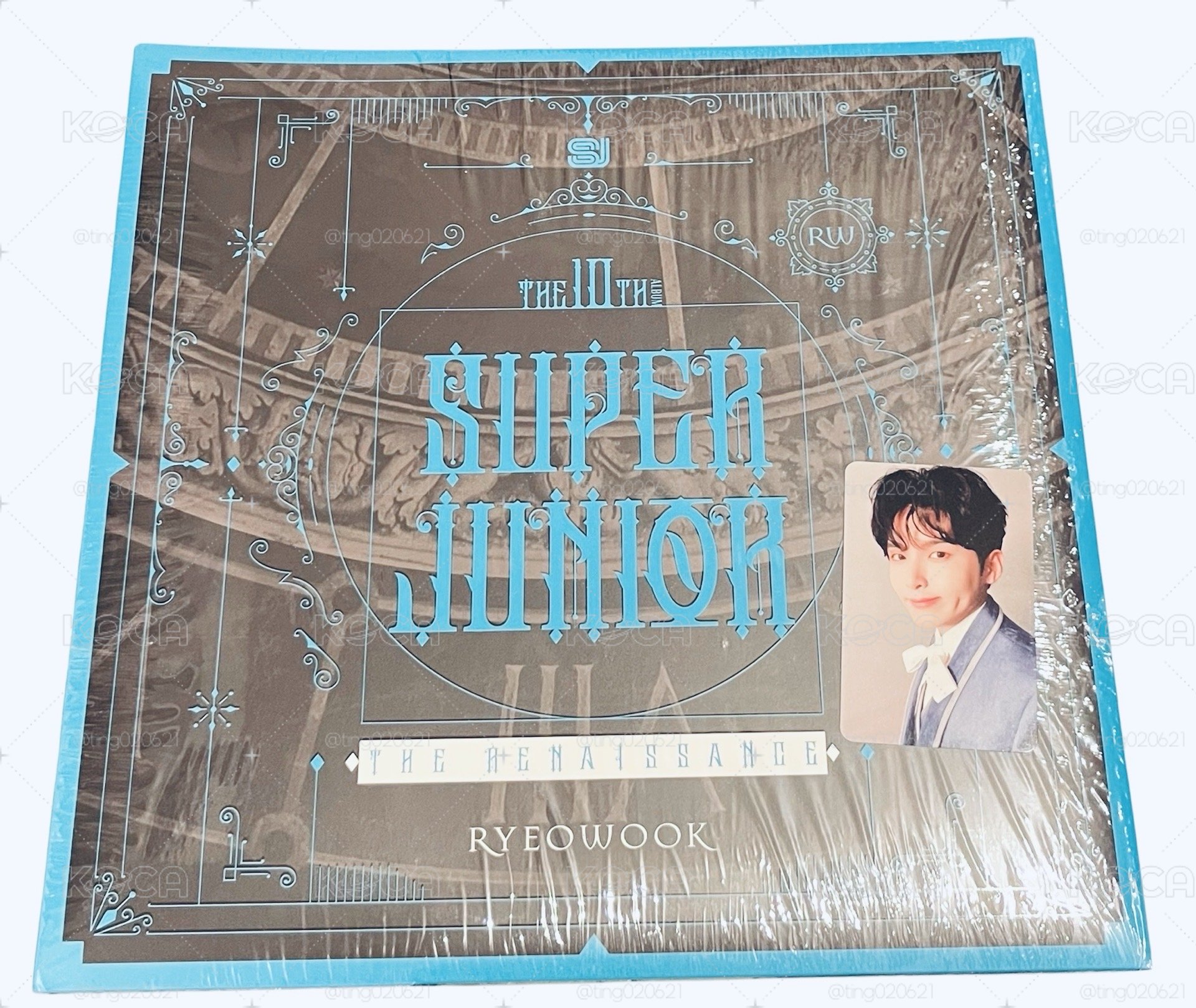 SJ 厲旭10輯 地磚 全新全專含小卡 Super junior