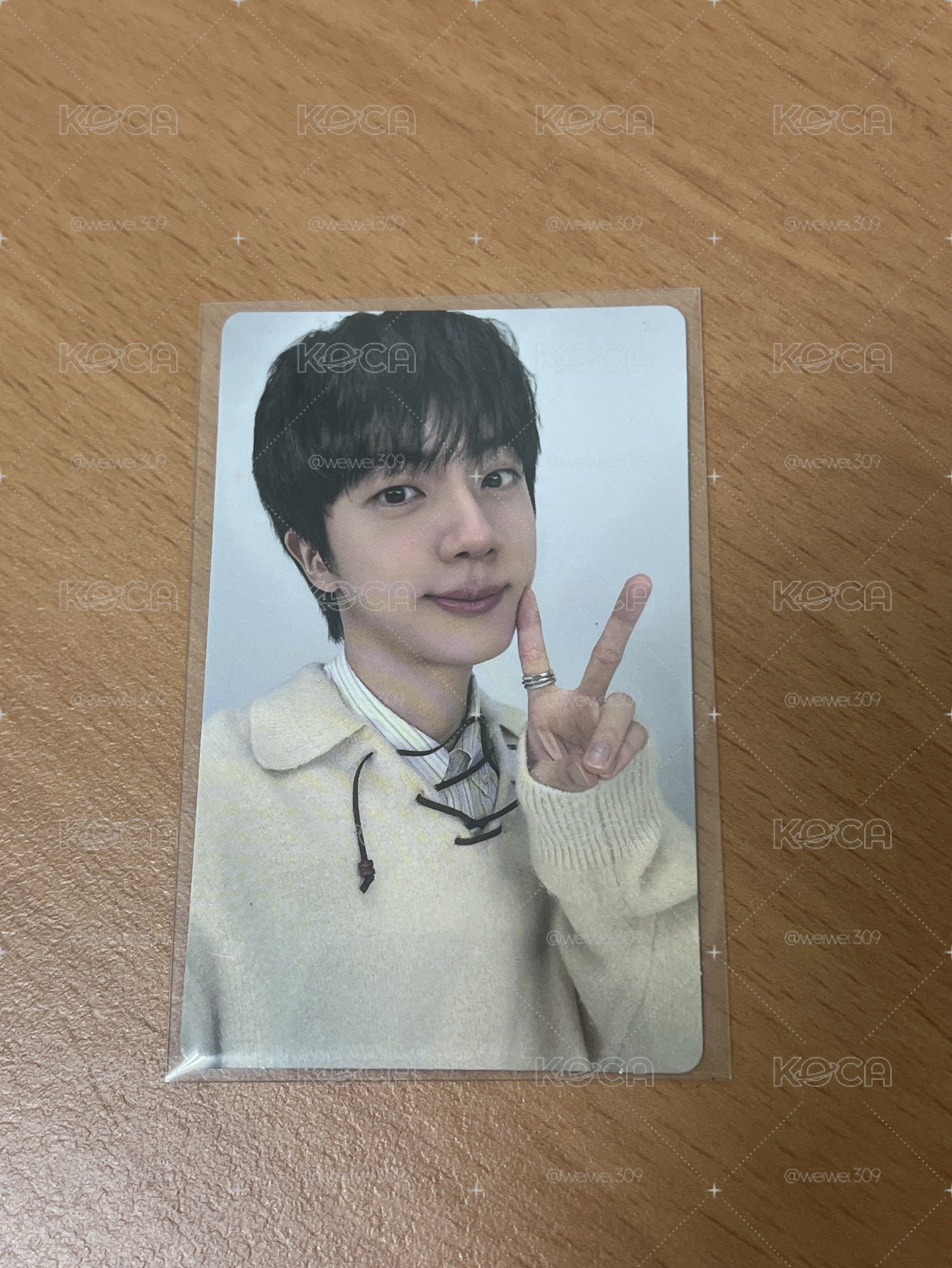 阿里郎專輯 weverse特典(黑）