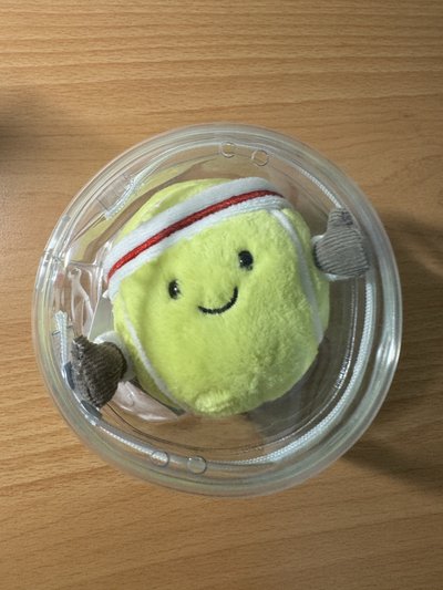 🎾Jellycat 網球娃娃（含娃包）