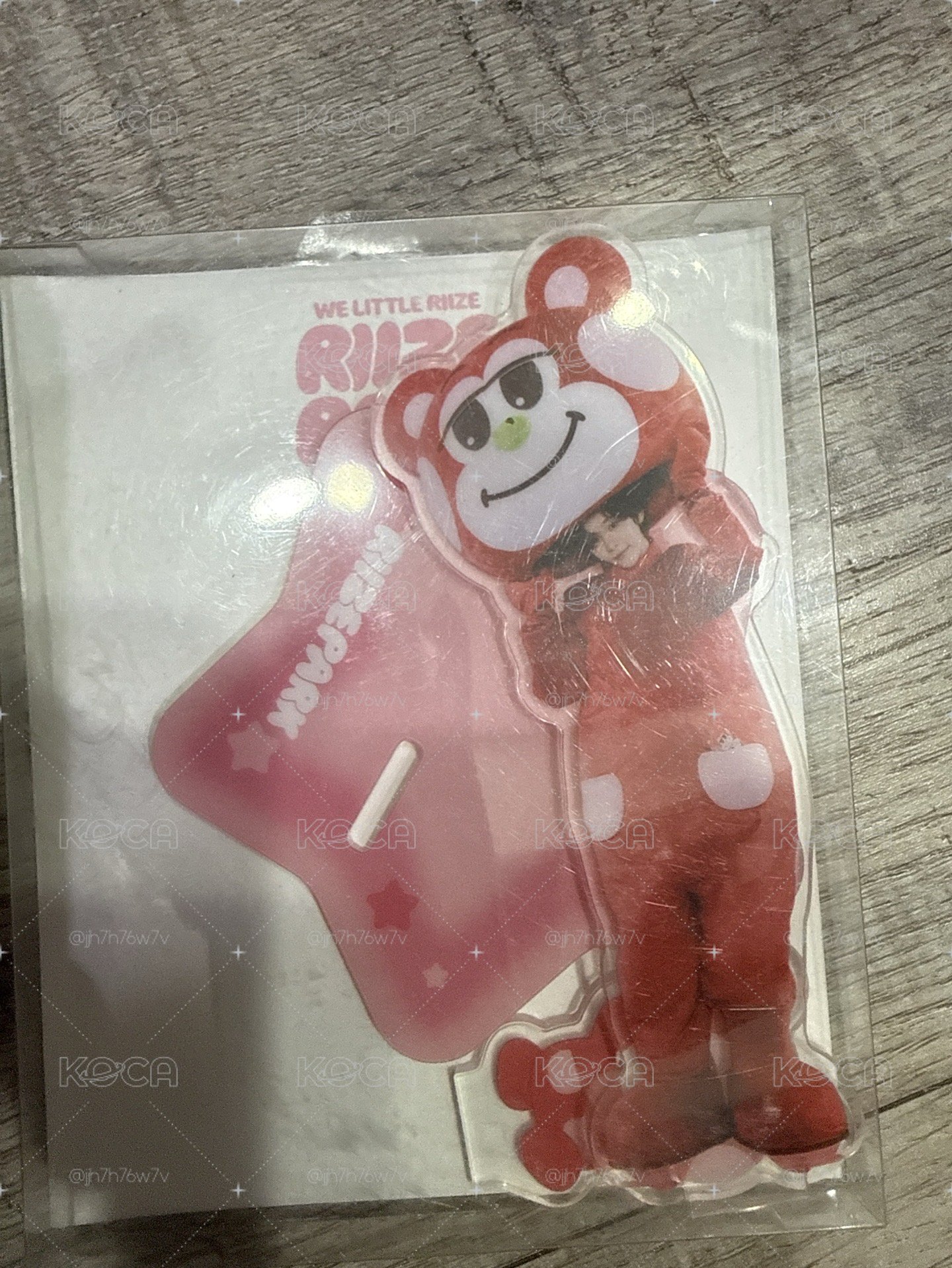 將太郎栗子扣玩偶裝立牌含卡