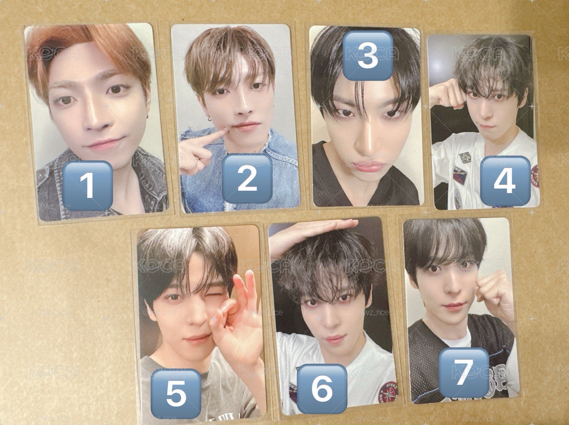 ATEEZ 8ROOM 隨機卡 