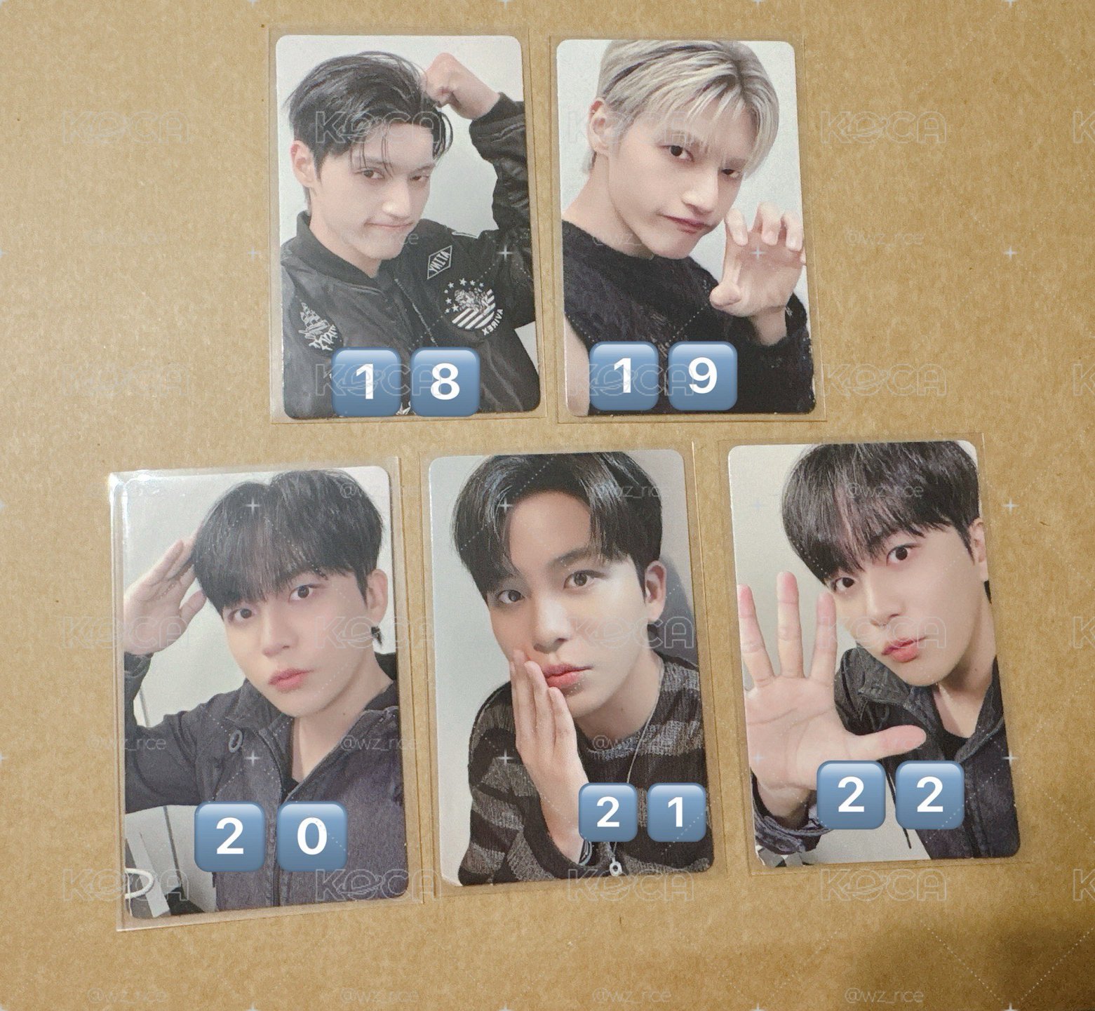 ATEEZ 8ROOM 隨機卡 