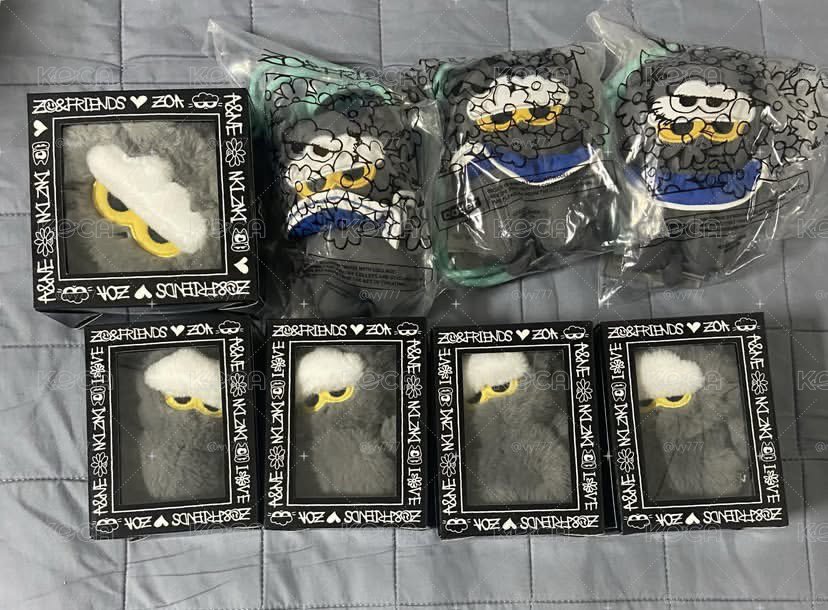 Zoa 大頭抱枕 大ZOA 購物袋 行李袋 護照套 娃娃 吊飾 GD貓貓