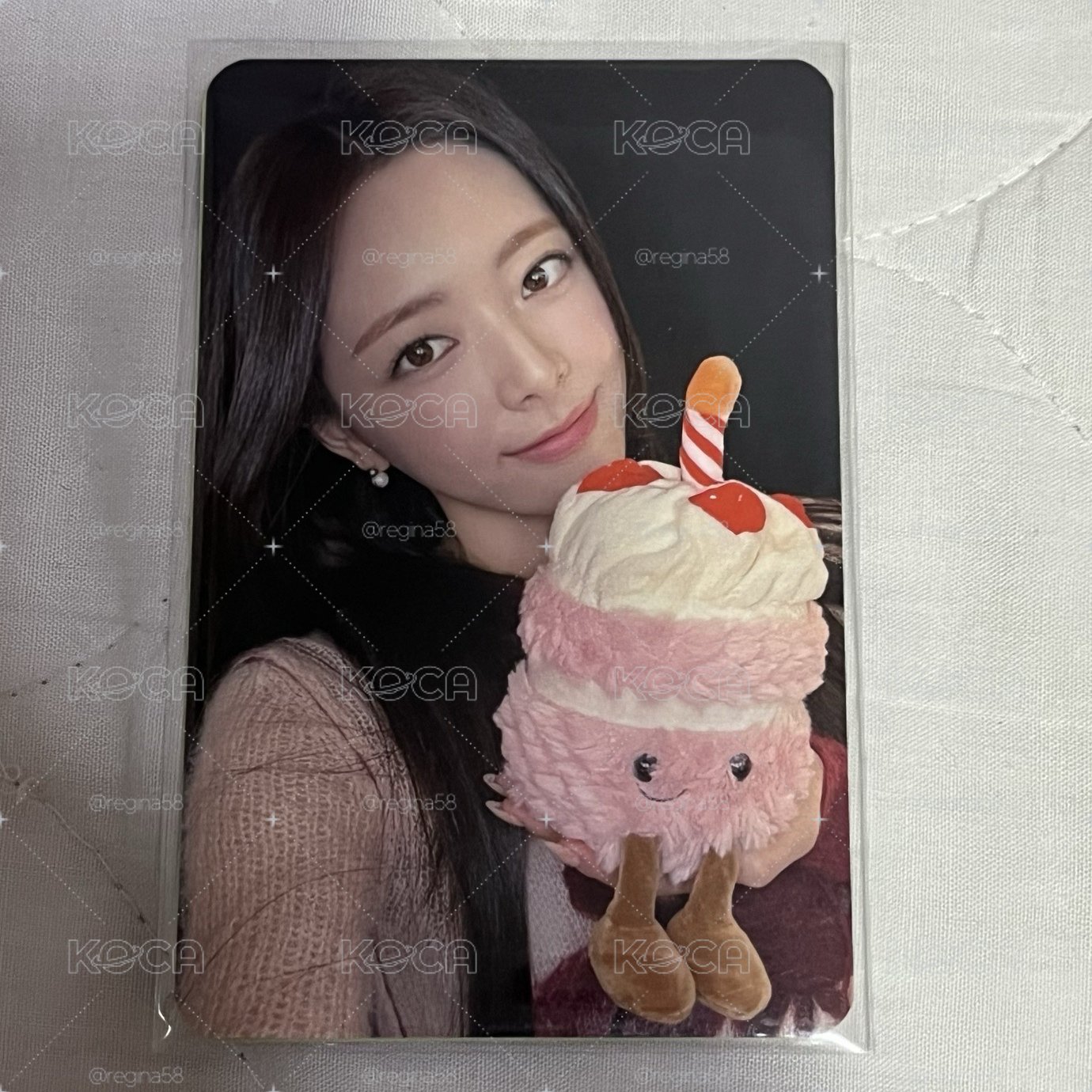 Yuna蛋糕簽售卡