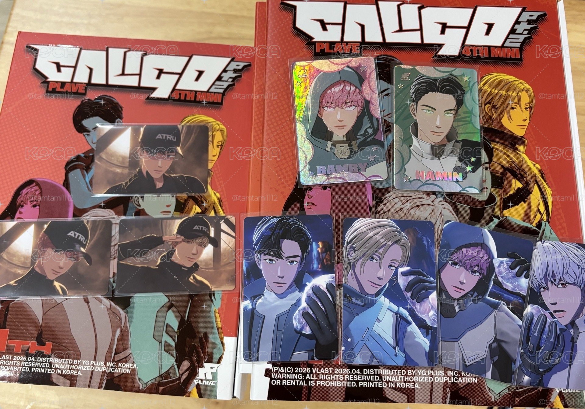 PLAVE Caligo Pt.2 PB版 已拆全專