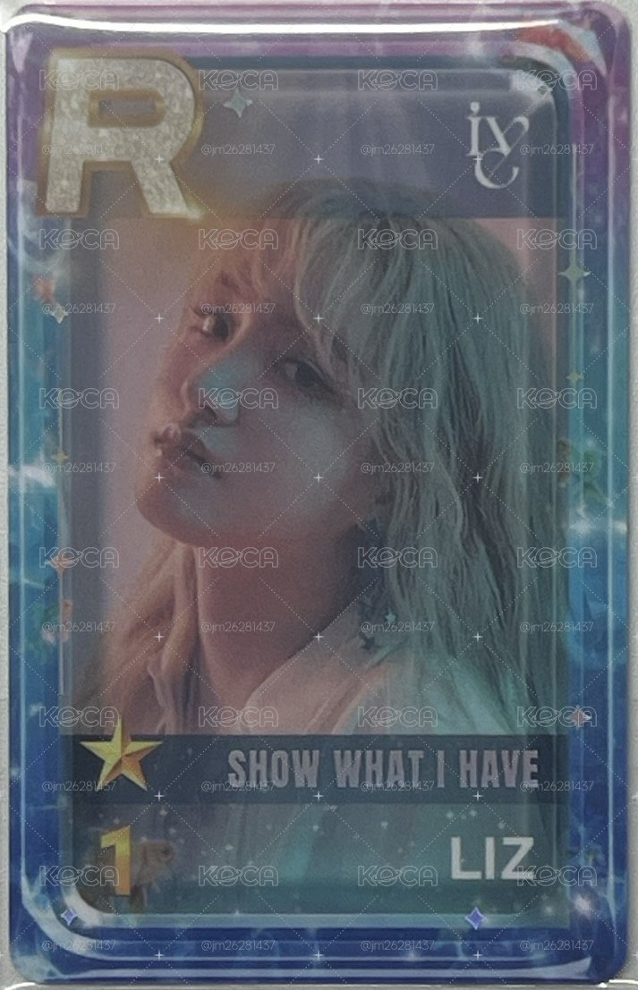 IVE SHOW WHAT I HAVE 遊戲卡 Liz