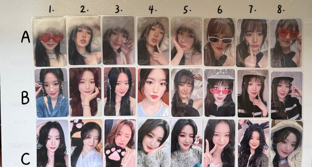 《生病急用錢😷》i-dle 舒華 特典卡