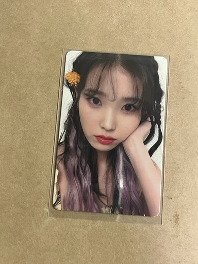 IU the golden hour 鐵盒卡