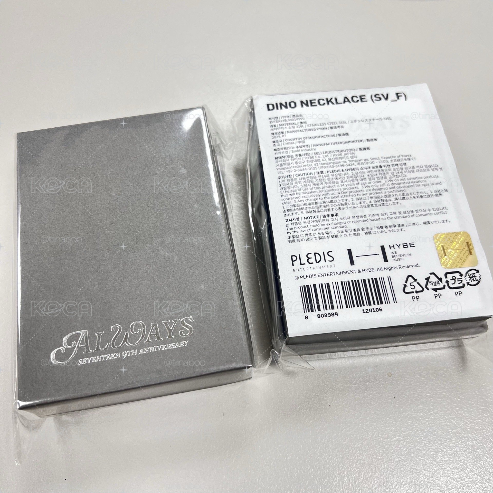 九週年項鍊 Dino 全新未拆現貨