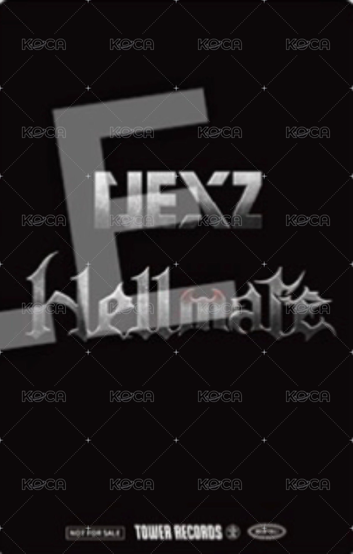 Hellmate 塔店 特典卡  背面