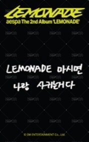 LEMONADE am 幸運卡  背面