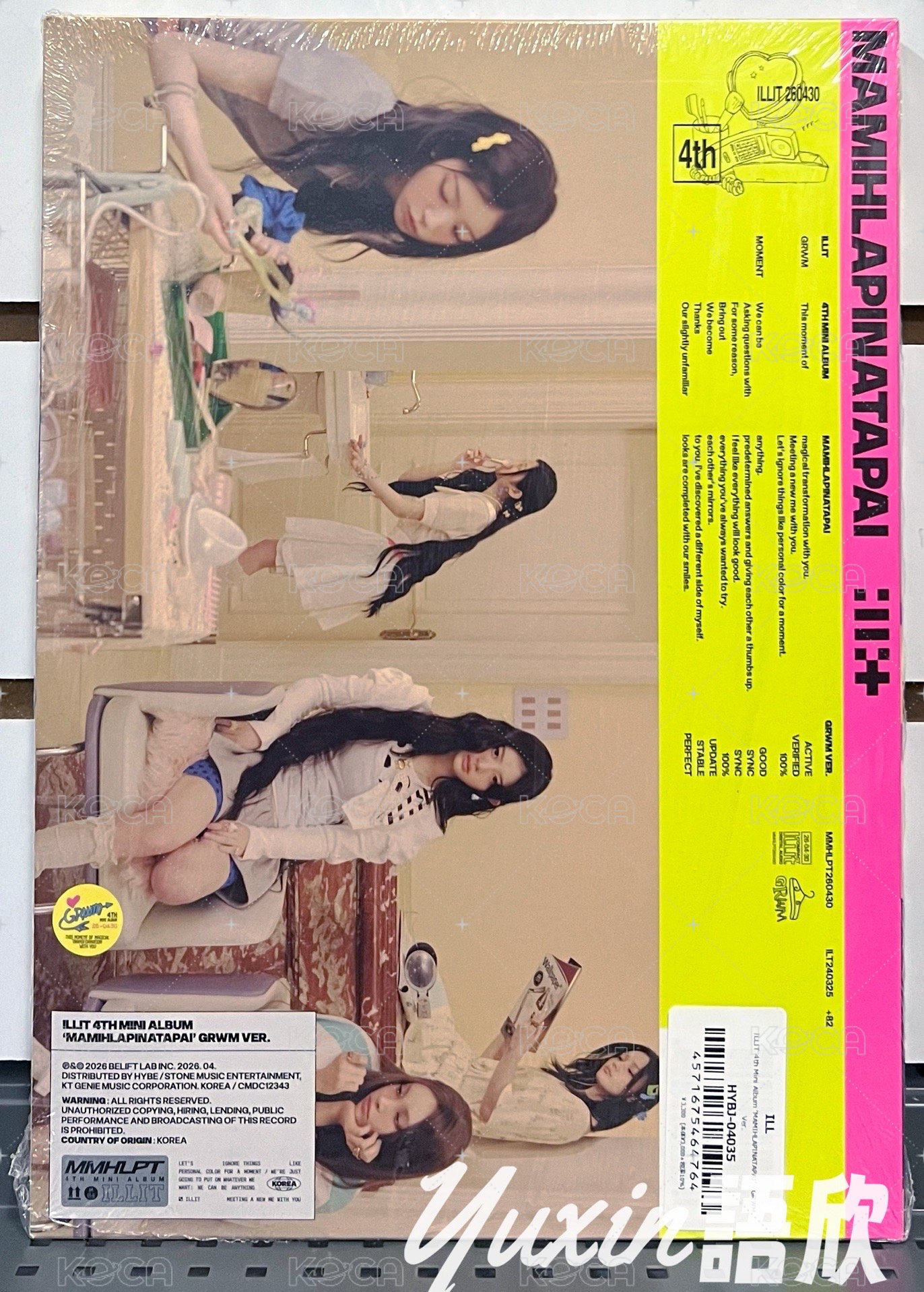 GRWM版