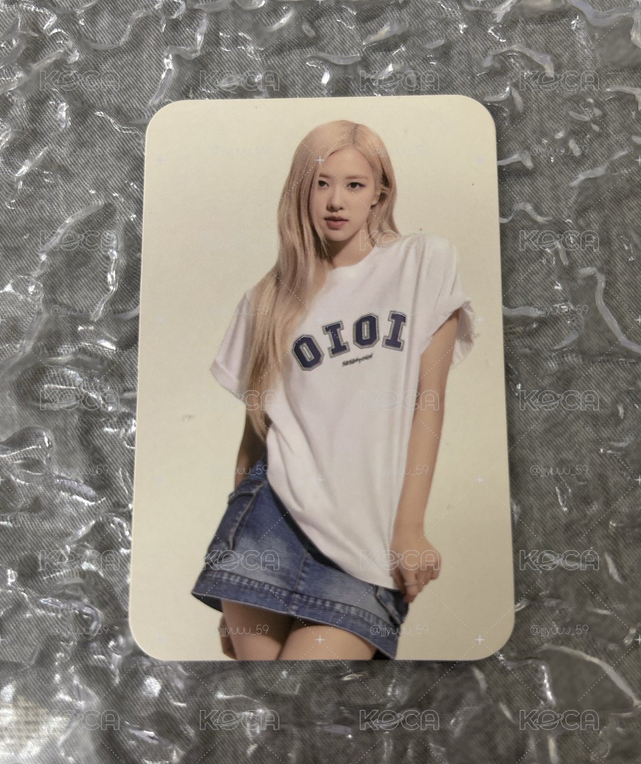 Rosé O!Oi 代言卡