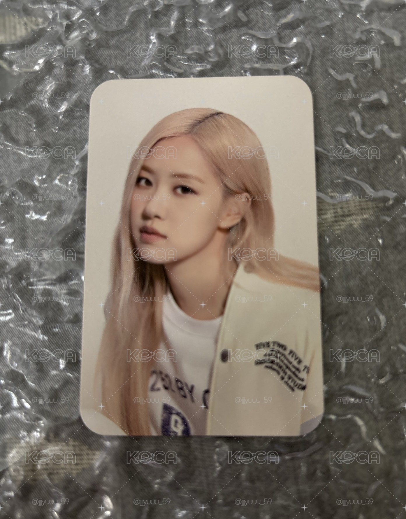 Rosé O!Oi 代言卡
