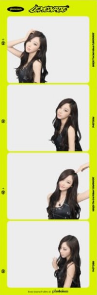 LEMONADE PHOTOISM 人生四格卡 