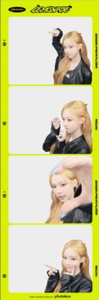 LEMONADE PHOTOISM 人生四格卡 