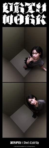 Dirty Work DON’T LXXK UP 人生四格卡 / 拍貼 