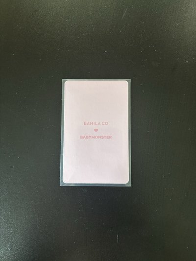 BANILA CO 4.0 代言卡 