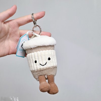 Jellycat吊飾 拿鐵 棉花糖