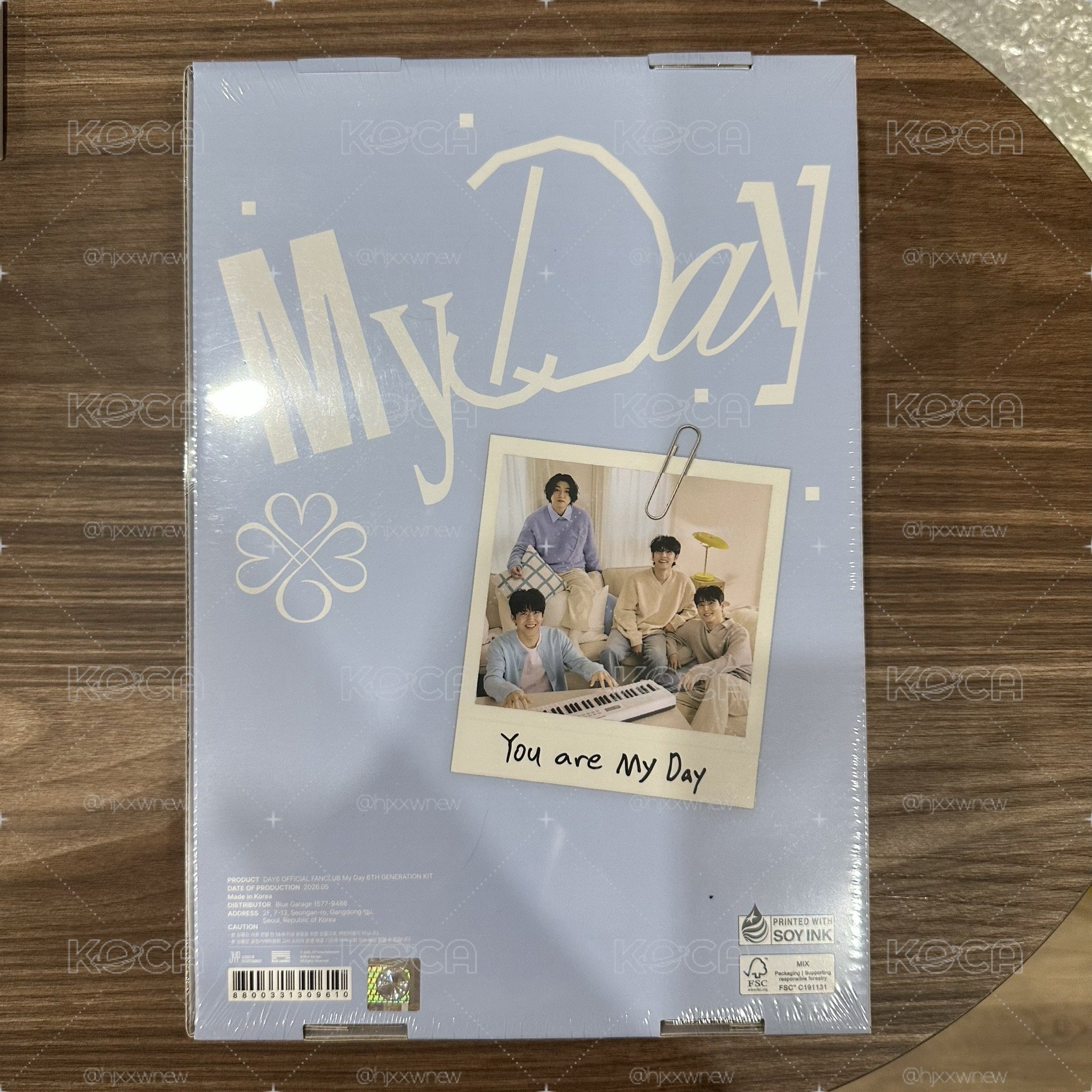 DAY6 六期會員禮 全新未拆 現貨