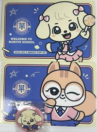 兪真秋天明信片+兪真徽章