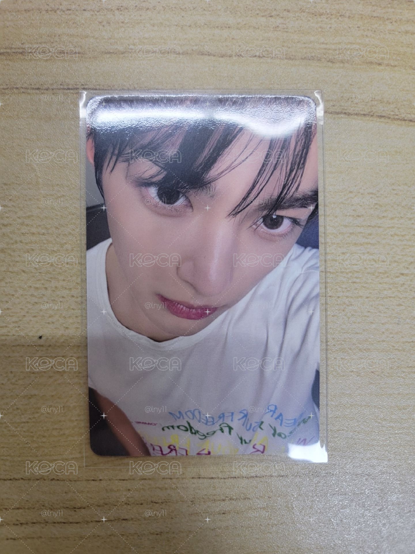 迷一鎬 yzy 3.0幸運卡