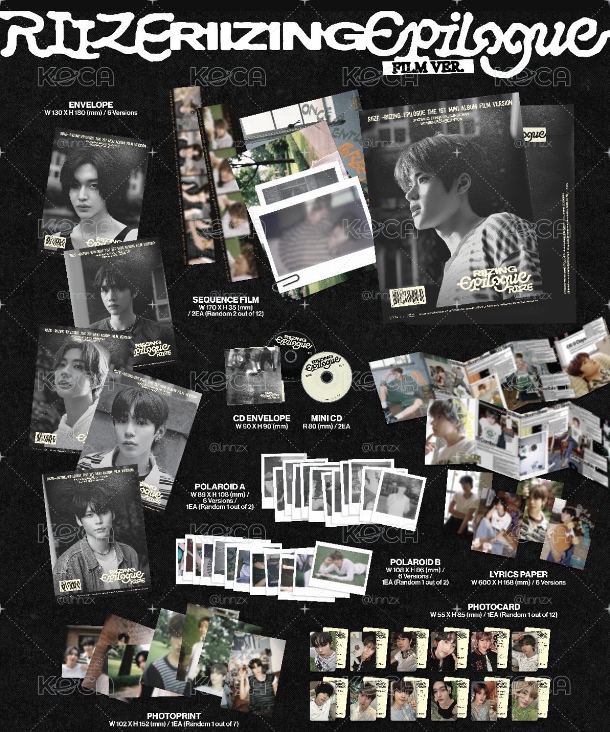 RIIZE EP專 film ver.已拆專