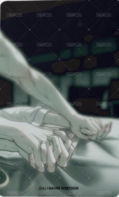 2026 WEBTOON Friends 線上周邊 周邊卡 正雲 with bed 背面