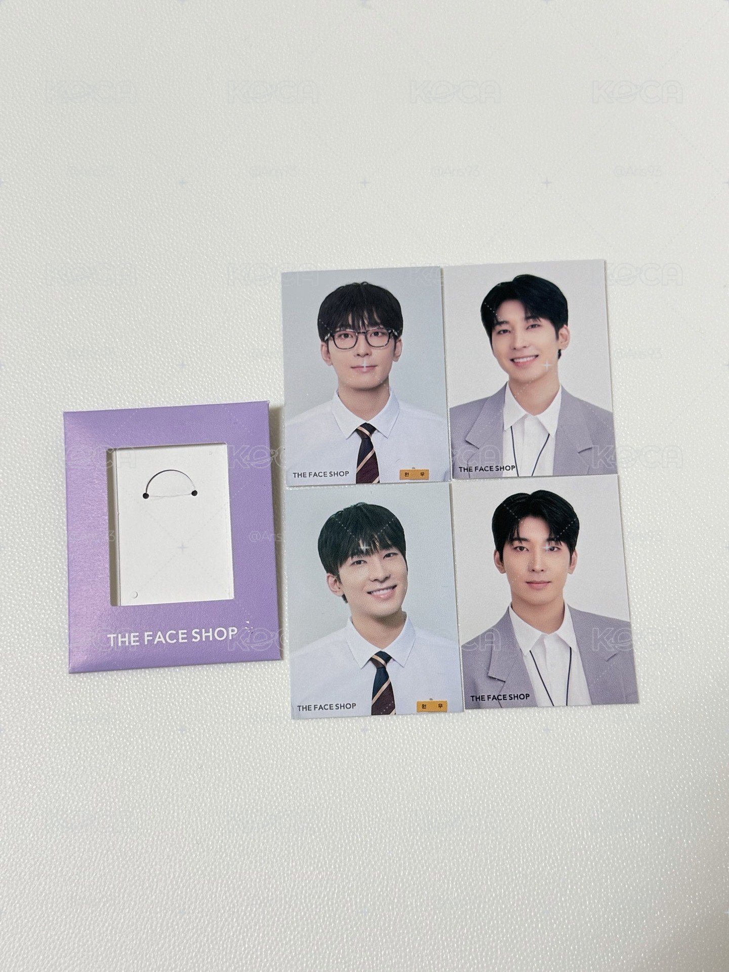 全圓佑 the face shop代言證件照