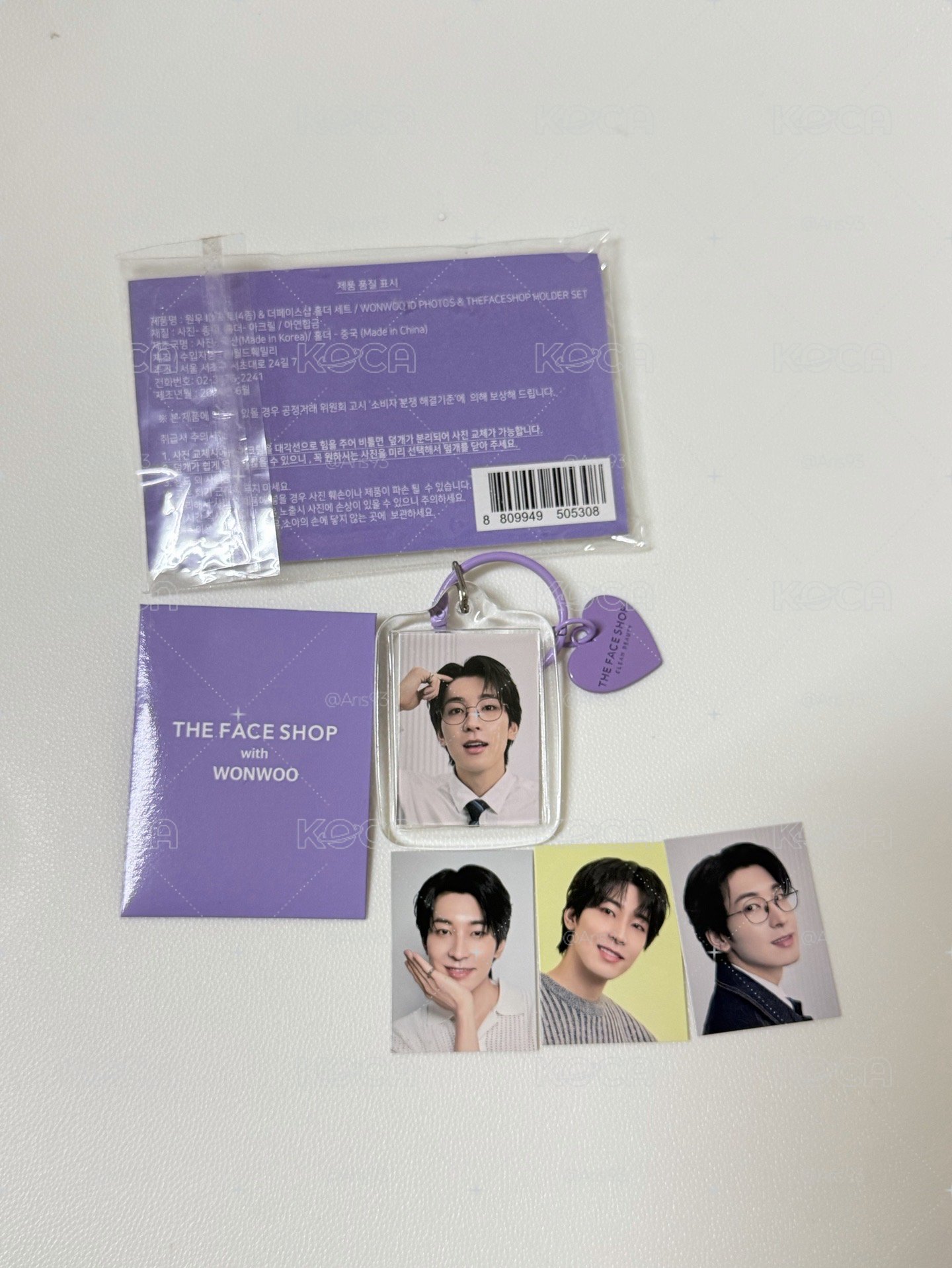 全圓佑 the face shop代言 證件照 有殼子