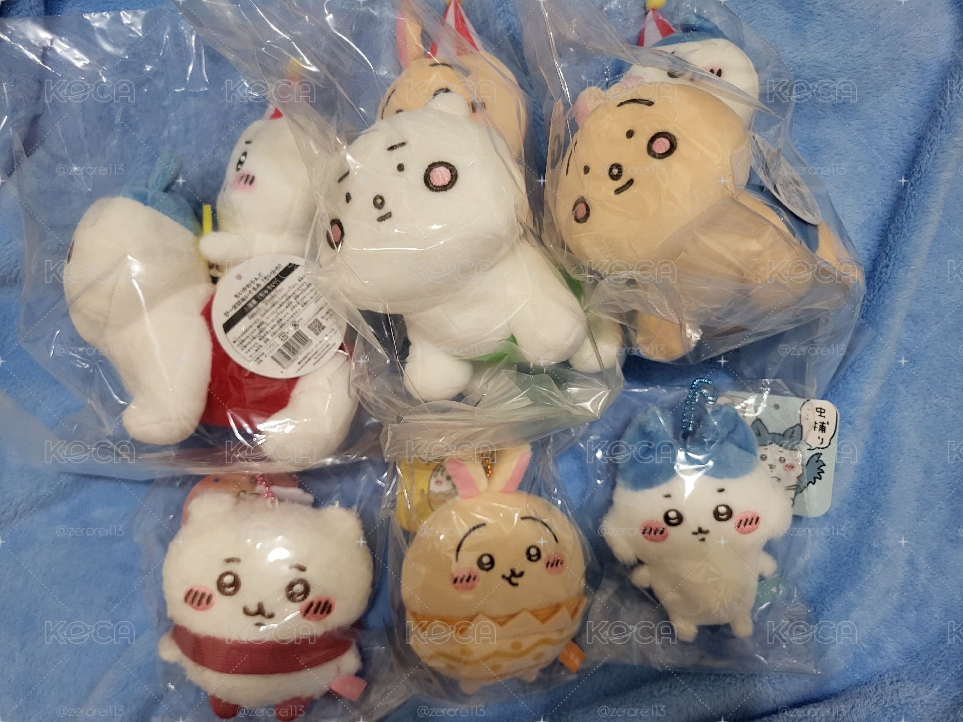 樂園騎行三小隻+冬日圍巾吉伊+平行小八+復活蛋兔