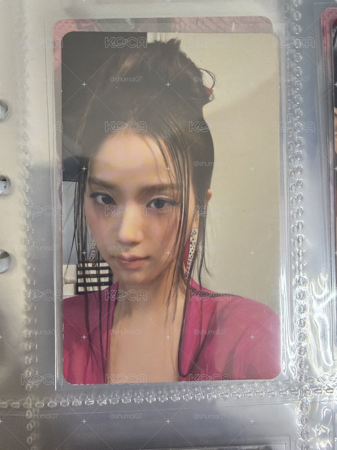 Jisoo專輯卡