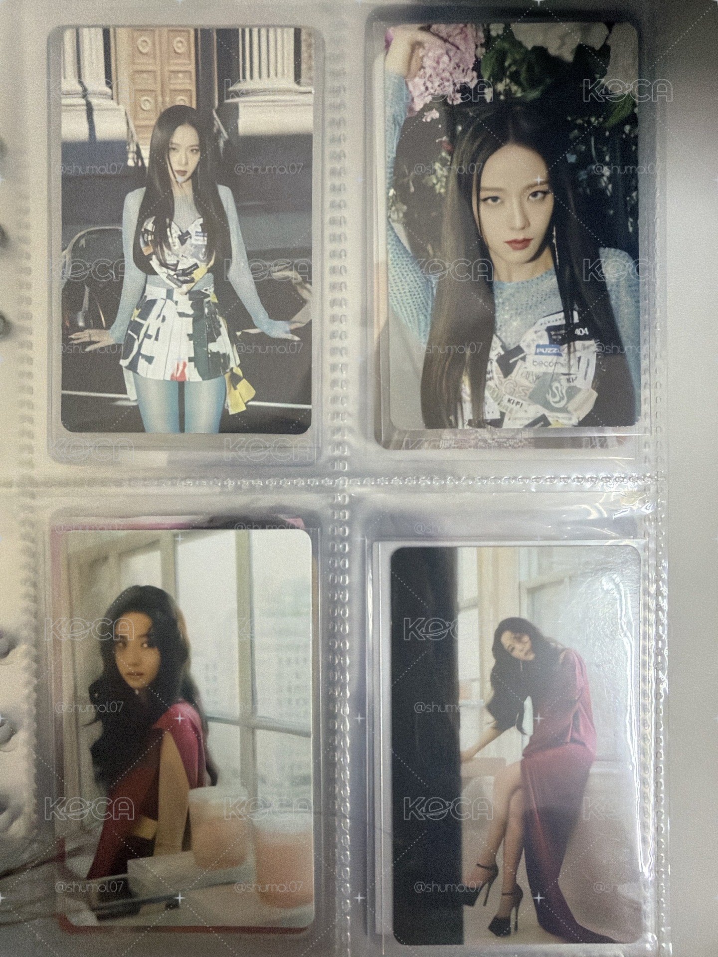 Jisoo專輯卡