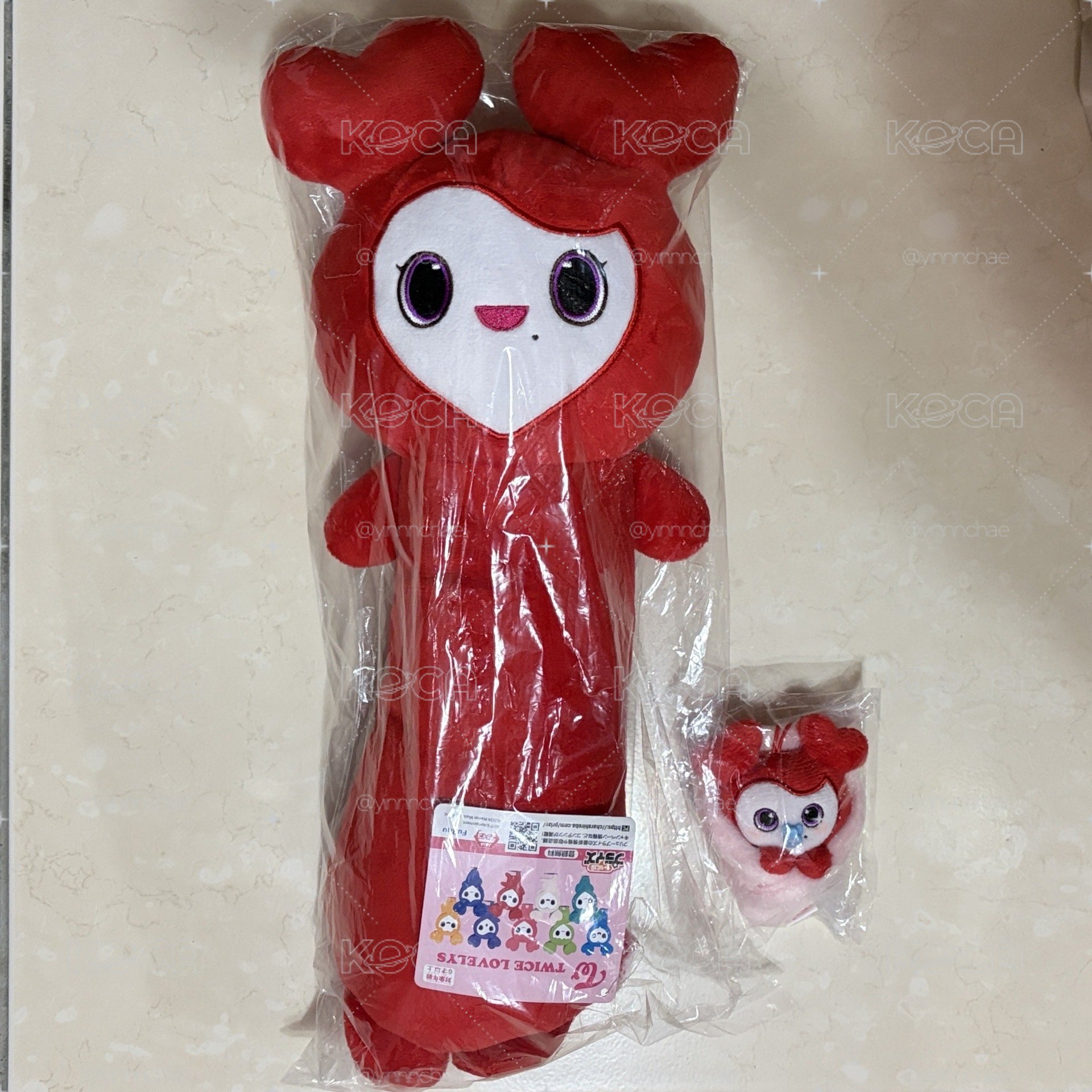 TWICE GIGO彩瑛 長條娃+寶寶娃