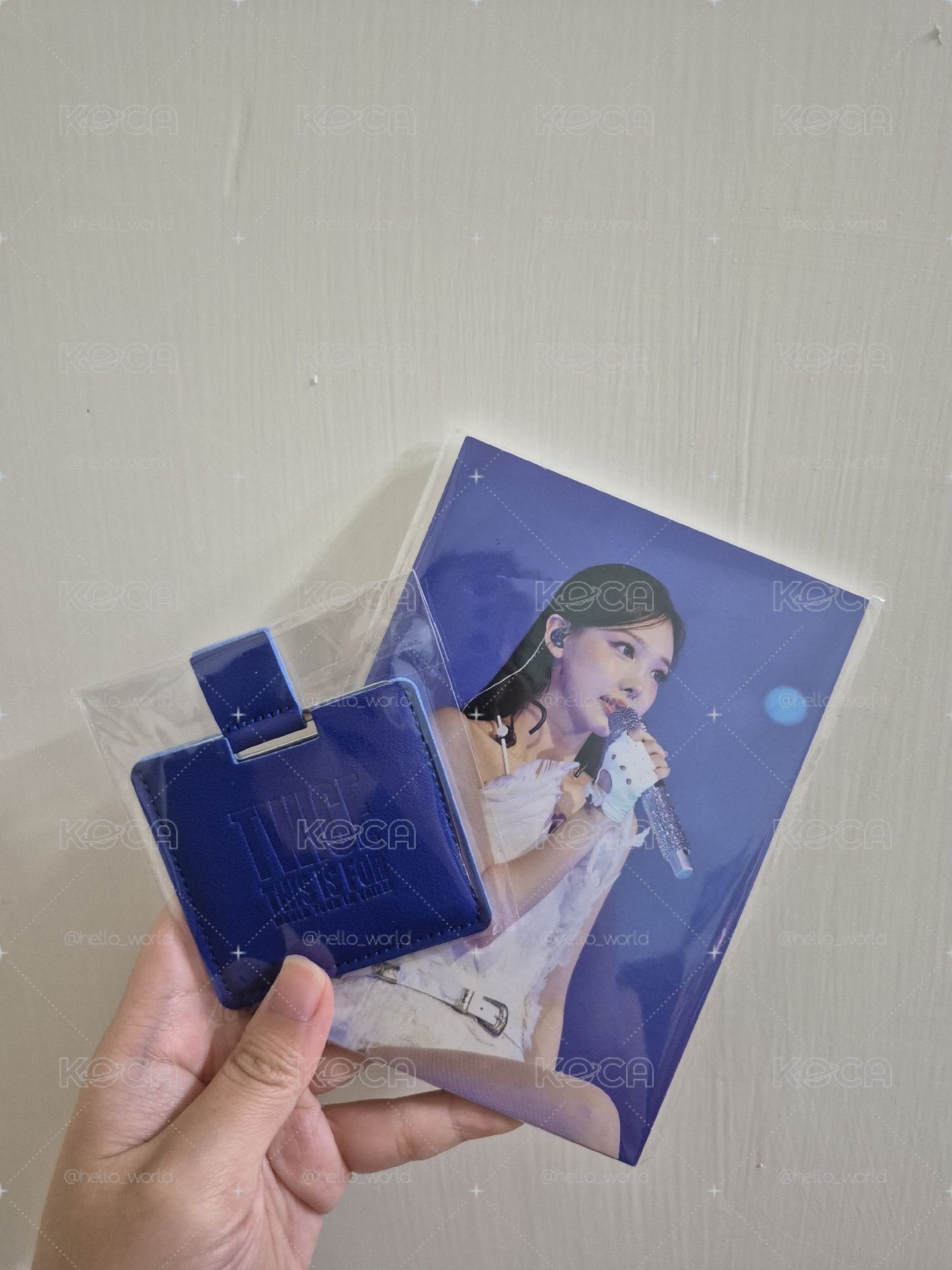 Twice 台北場明信片