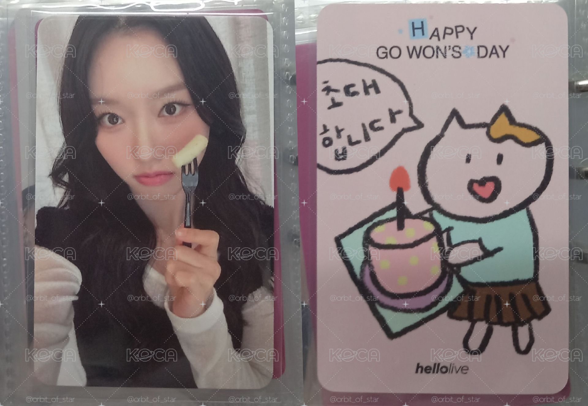Gowon hl生日會特典