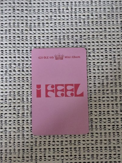 I feel k4 1.0 舒華 簽售卡 