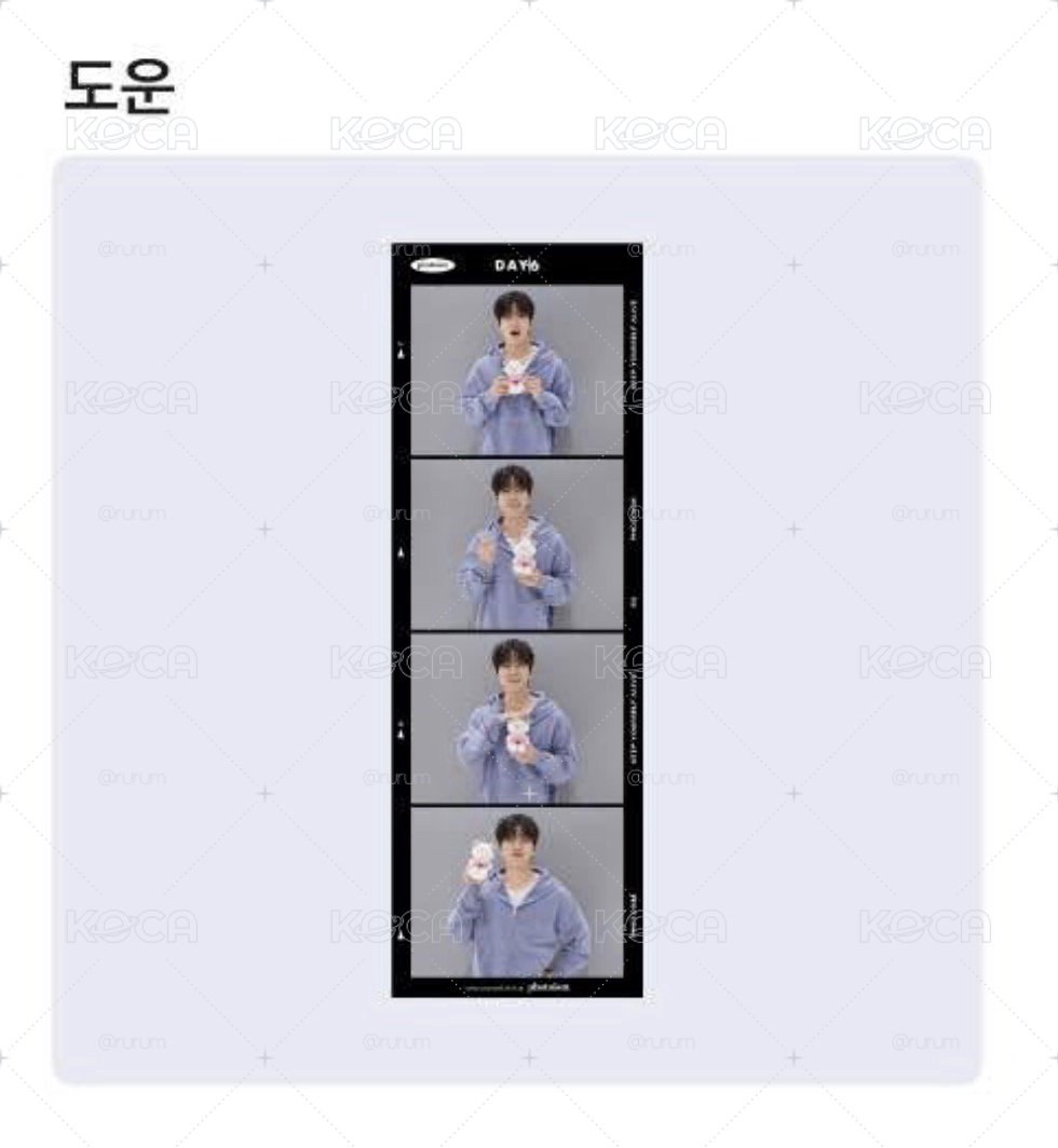 【 現貨 】DAY6 尹度云 snapism 人生四格 貼紙 