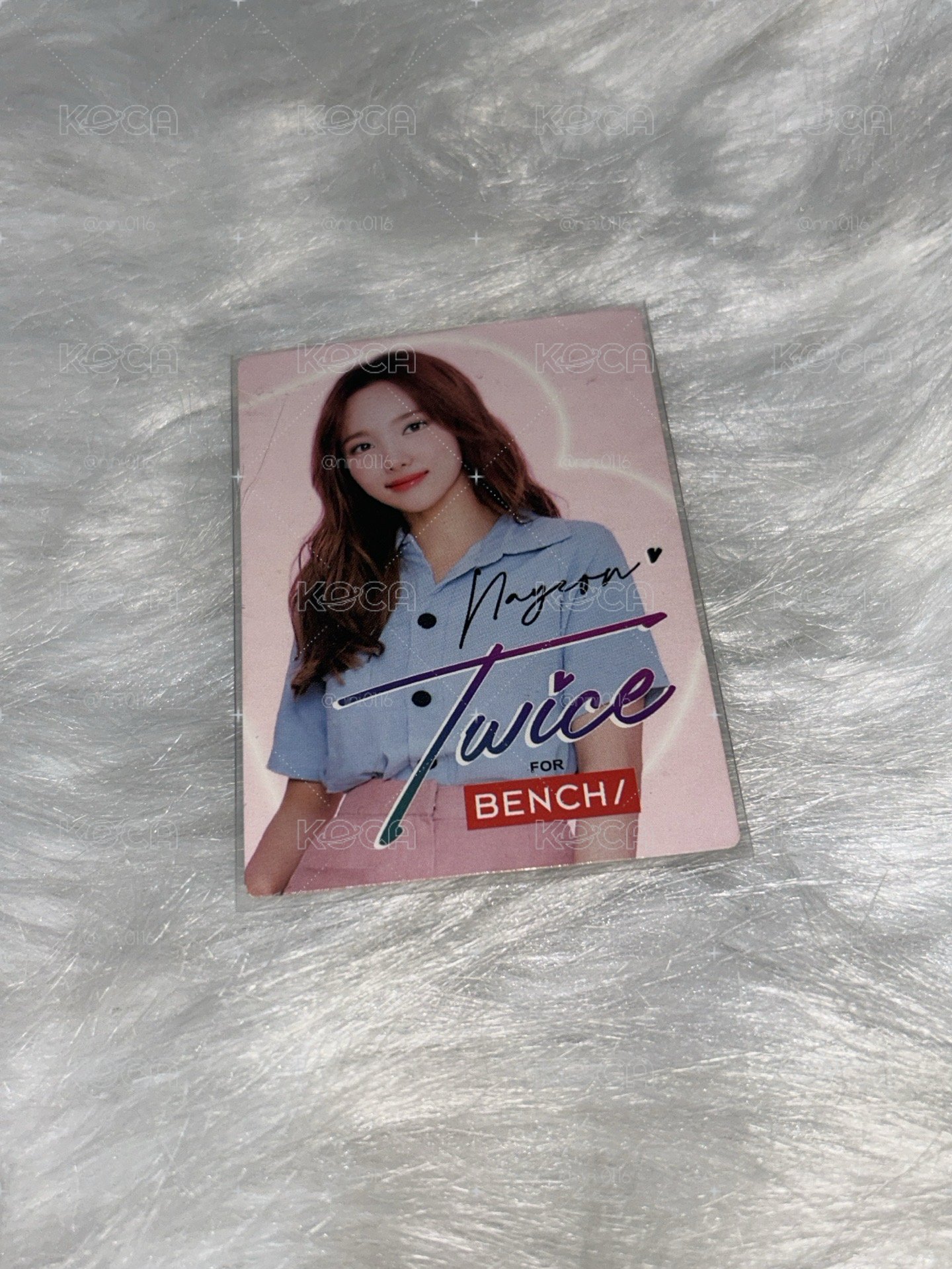 twice bench臉臉